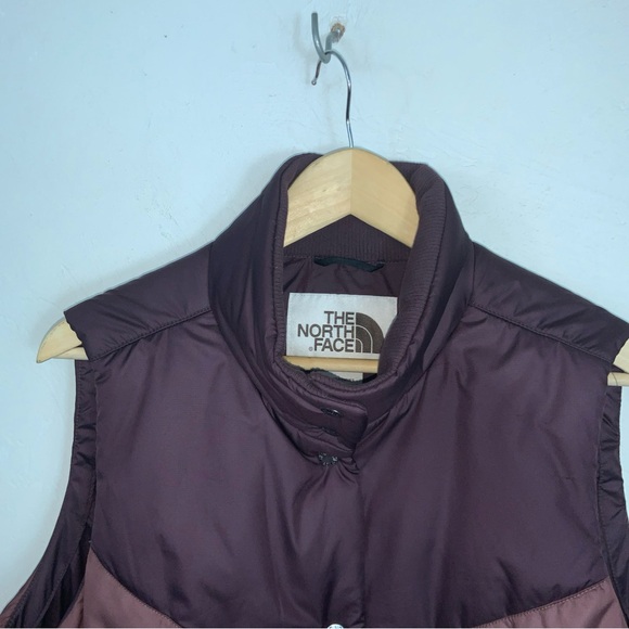 The North Face Sylvester Vest Women’s Size L – Retro Puffer Purple EUC - Picture 5 of 11